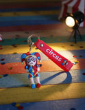3D PVC Figure Keychain - El Asombroso Circo Digital - Pomni Worried Jester
