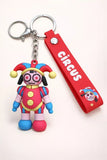 3D PVC Figure Keychain - El Asombroso Circo Digital - Pomni Jester Outfit
