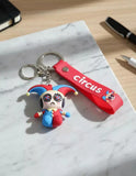 3D PVC Figure Keychain - El Asombroso Circo Digital - Pomni Chibi Frowning