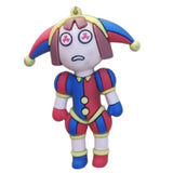 3D PVC Figure Keychain - El Asombroso Circo Digital - Distressed Pomni Jester