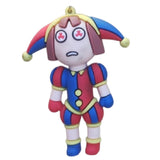 3D PVC Figure Keychain - El Asombroso Circo Digital - Distressed Pomni Jester