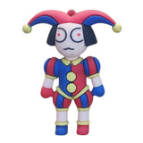 3D PVC Figure Keychain - El Asombroso Circo Digital - Gangle Jester Outfit