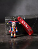 3D PVC Figure Keychain - El Asombroso Circo Digital - Gangle Jester Outfit