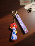 3D PVC Figure Keychain - El Asombroso Circo Digital - Ragatha Waving