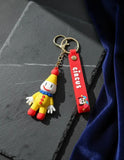 3D PVC Figure Keychain - El Asombroso Circo Digital - Gangle Comedy Mask