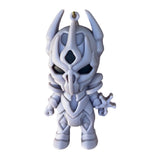 3D PVC Figure Keychain - El Señor De Los Anillos - Sauron Armored Chibi Pose