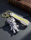 3D PVC Figure Keychain - El Señor De Los Anillos - Sauron Armored Chibi Pose