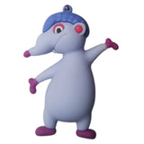 3D PVC Figure Keychain - Ferdinando - Blue Cap Waving