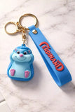 3D PVC Figure Keychain - Ferdinando - Lupe Sitting Smiling