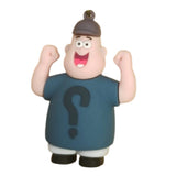 3D PVC Figure Keychain - Gravity Falls - Soos Flexing Question Mark Shirt