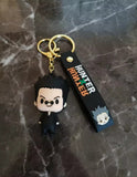 3D PVC Figure Keychain - Hunter X Hunter Leorio Paradinight - Leorio Black Suit