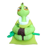 3D PVC Figure Keychain - Kung Fu Panda - Oogway Holding Staff And Snake