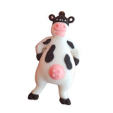 3D PVC Figure Keychain - La Granja -001 - Bull Standing Hands On Hips