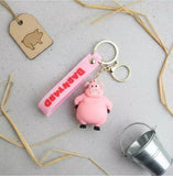 3D PVC Figure Keychain - La Granja - Chancho Standing