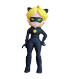 3D PVC Figure Keychain - Lady Bug - Cat Noir Hands On Hips