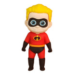 3D PVC Figure Keychain - Los Increibles Dashiell Parr - Chibi Dash Parr Superhero Suit