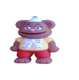 3D PVC Figure Keychain - Los Muppets - Fozzie Bear Classic Outfit