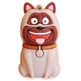 3D PVC Figure Keychain - Mascotas - Mel Smiling Tongue Out