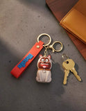 3D PVC Figure Keychain - Mascotas - Mel Smiling Tongue Out