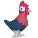 3D PVC Figure Keychain - Moana - Heihei Standing