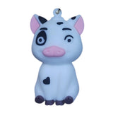 3D PVC Figure Keychain - Moana - Pua Sitting