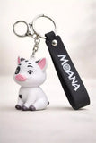3D PVC Figure Keychain - Moana - Pua Sitting