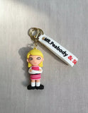 3D PVC Figure Keychain - Mr Peabody Y Amigos - Penny Peterson Arms Crossed