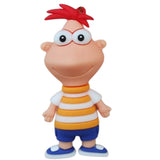 3D PVC Figure Keychain - Phineas And Ferb - Phineas Standard Outfit