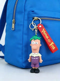 3D PVC Figure Keychain - Phineas And Ferb - Phineas Standard Outfit Variant 2