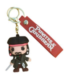 3D PVC Figure Keychain - Piratas Del Caribe - Jack Sparrow Chibi Sword