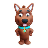 3D PVC Figure Keychain - Scooby Doo - Tongue Out