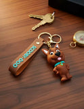 3D PVC Figure Keychain - Scooby Doo - Tongue Out
