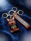 3D PVC Figure Keychain - Scooby Doo - Scrappy Doo Feisty Pose