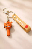 3D PVC Figure Keychain - Sprunki - Wearing Headphones