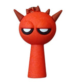 3D PVC Figure Keychain - Sprunki - Grumpy Devil