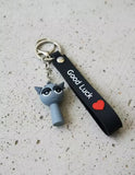 3D PVC Figure Keychain - Sprunki - Sleepy Eyes