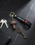 3D PVC Figure Keychain - Sprunki - Wearing Headphones Variant 2