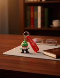 3D PVC Figure Keychain - Tipos Malos - Professor Marmalade In Suspenders