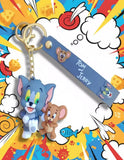 3D PVC Figure Keychain - Tom and Jerry - Walking