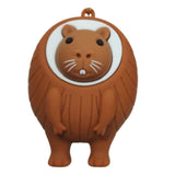 3D PVC Figure Keychain - Italian Brainrot - Capybara Daruma Doll