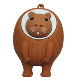 3D PVC Figure Keychain - Italian Brainrot - Capybara Daruma Doll