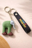 3D PVC Figure Keychain - Italian Brainrot - Elephant Cactus Sandals