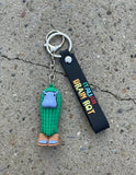 3D PVC Figure Keychain - Italian Brainrot - Hippo With Sandals