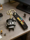 3D PVC Figure Keychain - Italian Brainrot - Ninja Coffee Cup