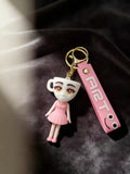 3D PVC Figure Keychain - Italian Brainrot - Signora Teacup Pink Dress