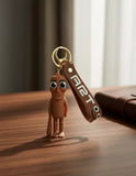 3D PVC Figure Keychain - Italian Brainrot - Quandale Dingle Holding Club