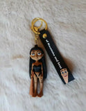 3D PVC Figure Keychain - Italian Brainrot - Moana Bikini With Sarong