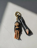 3D PVC Figure Keychain - Italian Brainrot - Moana Bikini With Sarong