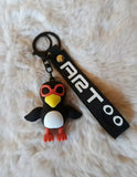 3D PVC Figure Keychain - Italian Brainrot - Pingu Red Goggles