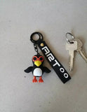 3D PVC Figure Keychain - Italian Brainrot - Pingu Red Goggles